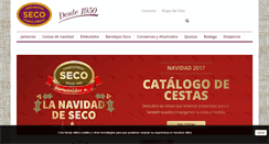 Desktop Screenshot of charcuteriaseco.com