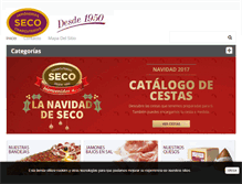 Tablet Screenshot of charcuteriaseco.com